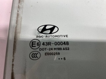 HYUNDAI TUCSON II SKLO (OKNO) DVEŘE PRAVÁ PRAVÝ ZADNÍ 15-21 AS2 16R