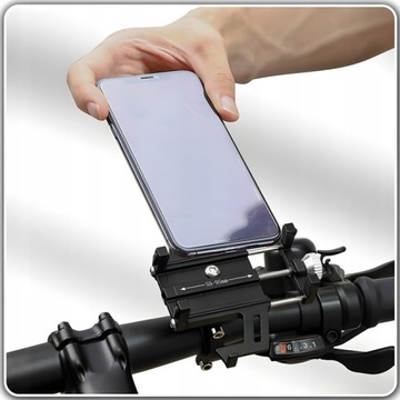 ДЕРЖАТЕЛЬ ДЛЯ ВЕЛОСИПЕДНОГО ТЕЛЕФОНА ДЛЯ ВЕЛОСИПЕДНОГО РУЛЯ АЛЮМИНИЕВЫЙ STRONG EBIKE