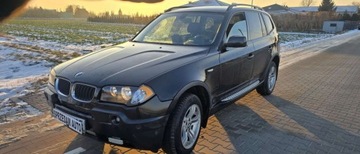 BMW X3 E83 2.0d 150KM 2005 BMW X3 BMW X3 2.0D 150KM 2005r, 4x4 skory 6 biegow 2.0 Diesel 150KM