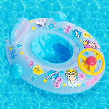 СИДЕНЬЕ С РУЛЕВЫМ РУЛЕМ ДЛЯ ДЕВОЧКИ