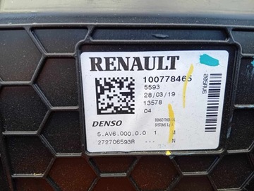 DACIA DOKKER RADIÁTOR EVROPA 272706593R