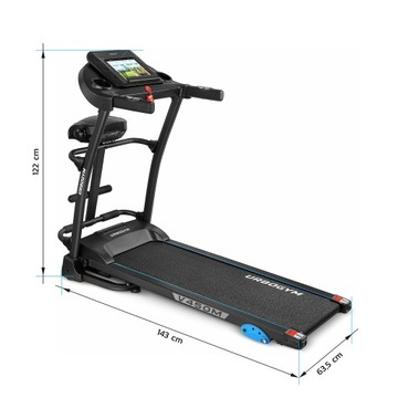 ЭЛЕКТРИЧЕСКАЯ БЕГОВАЯ ДОРОЖКА V450M МАССАЖЕР, УГОЛ НАКЛОНА, СКЛАДНАЯ С ПОДПИСКОЙ