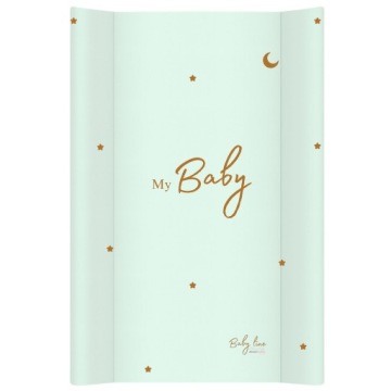 Пеленальник жорсткий на ліжечко Baby Line м'ятний 47 x 70 см пастельний