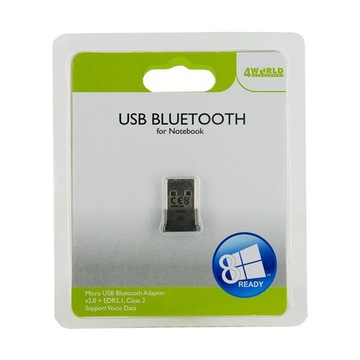 4World Bluetooth-адаптер USB v2.0 + EDR2.1, класс 2