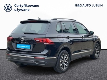 Volkswagen Tiguan II SUV Facelifting 1.5 TSI 150KM 2021 Volkswagen Tiguan 1.5 TSI EVO Life DSGAppPerlaSalon PolskaFaktura 23, zdjęcie 4