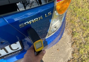 Chevrolet Spark II Hatchback 1.0L DOHC 68KM 2011 Chevrolet Spark Bezwypadkowy, oryginalny lakier, klimatyzacja Benzyna 68KM, zdjęcie 13
