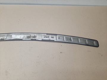 LIŠTA CHRÓM NÁRAZNÍK ZADNÍ MAZDA CX7 CX-7 FACELIFT BATERKA 2009-2012