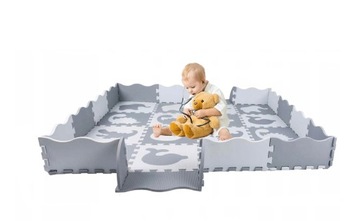 ТОЛСТЫЙ УЧЕБНЫЙ КОВрик, пазл XXL ПЕНА, РУЧКА