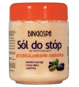 BINGOSPA Sól do stóp Grzybica Pękanie naskórka