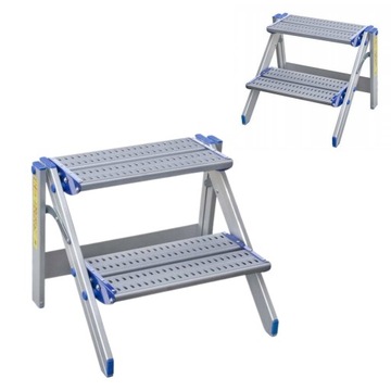 DRABINA DRABINY ALU STOŁEK ROZKŁADANY TP 8122