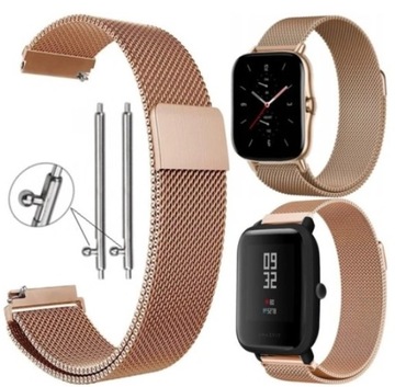 PASEK HUAWEI GT 2 3 42MM ELEGANT ACTIVE GARMIN VIVOACTIVE VIVOMOVE MUSIC HR
