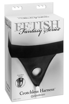 Fetish Fantasy Series Uprząż Strap-On uniwersalna czarna, otwarty krok