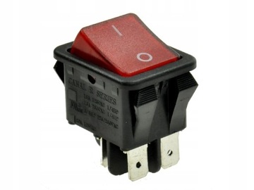 PRZEŁACZNIK klawiszowy ON-OFF 16A 250V 23mm