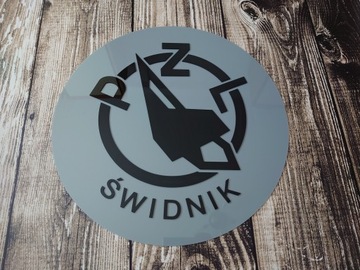 Логотип PZL Świdnik на стене, 3D украшение, подарок мужу, парню