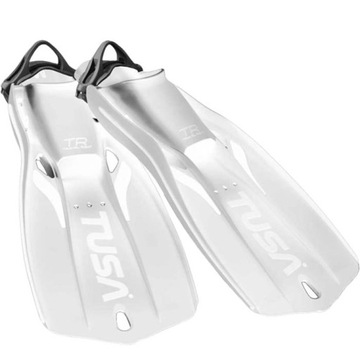 Płetwy TUSA Travel Right z bungee białe M/42-44