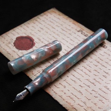 2021 Новый стиль, полимерная акриловая ручка для каллиграфии, перьевая ручка с чернильным мешком