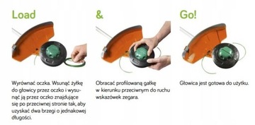 LOAD&GO KOS HEAD 130MM LINE 3MM OLEO-MAC