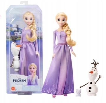 LALKA ELSA FROZEN KRAINA LODU + OLAF HLW67