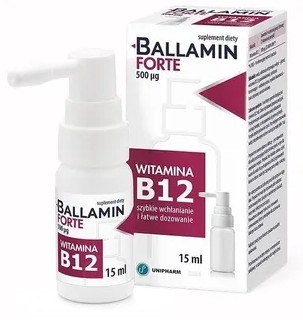 Ballamin Forte spray 15 ml WITAMINA B12