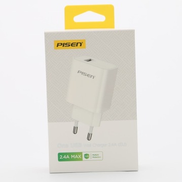 БЫСТРОЕ USB ЗАРЯДНОЕ УСТРОЙСТВО ДЛЯ ПЛАНШЕТНОГО ТЕЛЕФОНА UNIVERSAL 2.4A PISEN