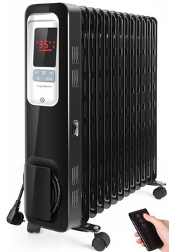 Электрический масляный радиатор 2500Вт Айгостар, пульт дистанционного управления