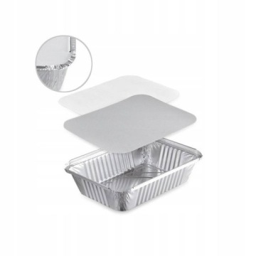 АЛЮМИНИЕВАЯ ФОРМА ДЛЯ ВЫПЕЧКИ 870мл R63 10 шт.