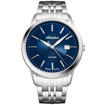 Zegarek Adriatica na bransolecie A8306.5115Q Swiss Made