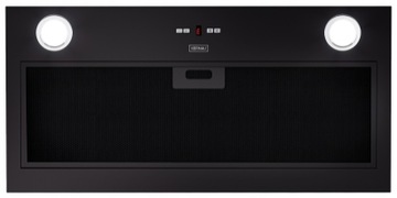 Zestaw Kernau Kitchen Connect Płyta + Okap Czarny