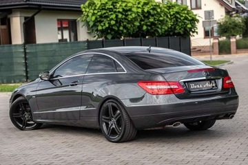 Mercedes Klasa E W212 Coupe 350 CDI BlueEFFICIENCY 231KM 2009 Mercedes-Benz Klasa E 350CDI 231KM Ledy Skora Xenon Navi Full Serwis ASo, zdjęcie 7