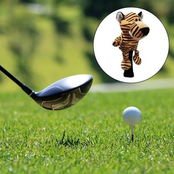 Golf Club Headcover Drewniany pokrowiec na głowę k