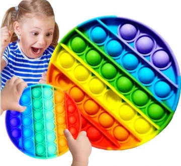 STRES PUSH POP-IT BUBBLE FIDGET TOYS SENSORYCZNA