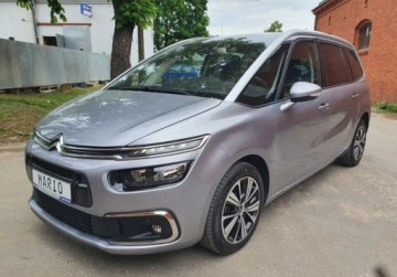 Citroen Grand C4 Picasso II Grand Picasso Facelifting 1.6 BlueHDi 120KM 2018 Citroen C4 Grand Picasso 7-osobowy LED Serwis GetHelp 1.6 Diesel, zdjęcie 7