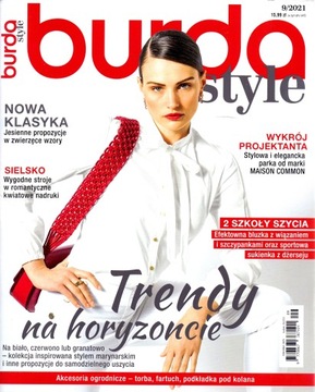 Burda style nr 9/2021 Propozycje w zwierzęce wzory