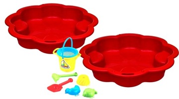 СТОКРОТКА 2в1 песочница для бассейна, закрытая, 2 части