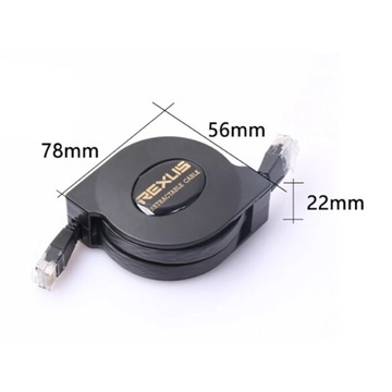 Wysuwany kabel Cat6 Ethernet