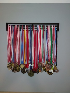 Вешалка для медалей МЕТАЛЛИЧЕСКАЯ, самая большая, 60 см. КАЧЕСТВО!