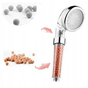 HAND SHOWER HEAD WITH LED LIGHT