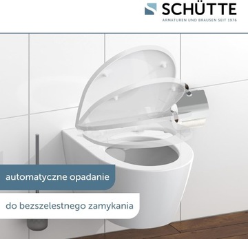 Deska sedesowa Schütte duroplast twarda wolnoopadająca nr 46