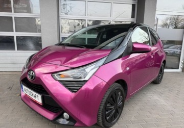 Toyota Aygo II Hatchback 3d Facelifting 1.0 VVT-i 72KM 2019 Toyota Aygo salon Polska ,Kamera cofania Benzyna 72KM, zdjęcie 21