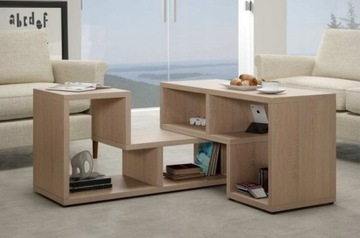 WIELOFUNKCYJNY DĄB SONOMA REGAŁ SZAFKA RTV 48x123