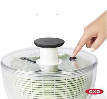 OXO 2в1 прозрачный салатник Good Grips