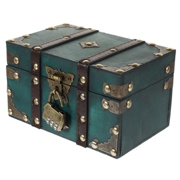 Пиратский сундук с сокровищами Копилка для хранения драгоценностей