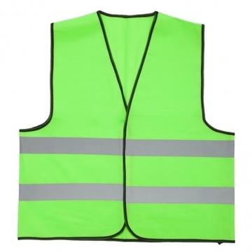 KAMIZELKI ODBLASKOWE Z NADRUKIEM LOGO TANIO 20 SZT
