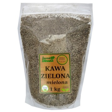 KAWA ZIELONA MIELONA 1KG 1000G ROBUSTA NATURALNE ODCHUDZANIE