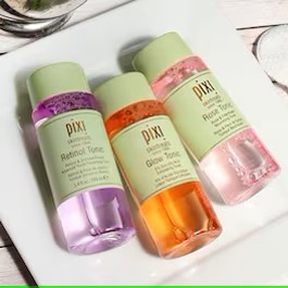 Pixi Glow 100 ml tonik rozświetlający zafoliowany, kwas glikolowy