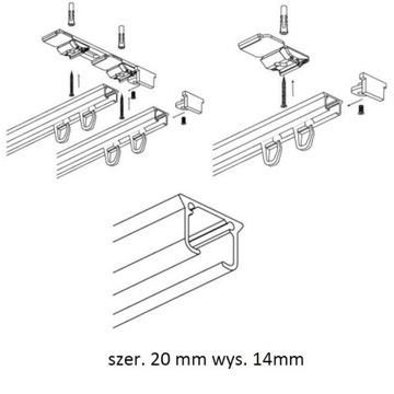 Чехол для маскировки карниза 15см Creativa LK-02 Длина карниза 244см