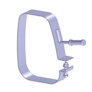 OBEJMA OPASKA TŁUMIKA DO PEUGEOT 207 2006- CITROEN C3 PICASSO