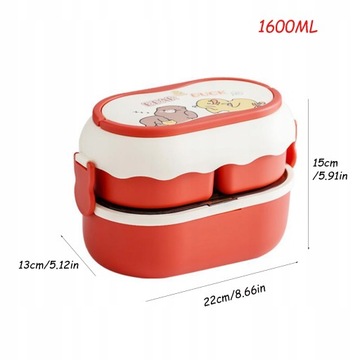 LUNCH BOX ŚNIADANIÓWKA DZIECKA NA PUDEŁKO