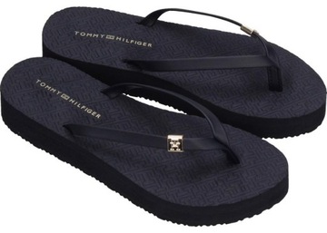 Tommy Hilfiger Japonki FW0FW06964 39 TH Monogram Flat Sandal