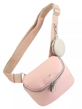 David Jones listonoszka damska skóra ekologiczna crossbody